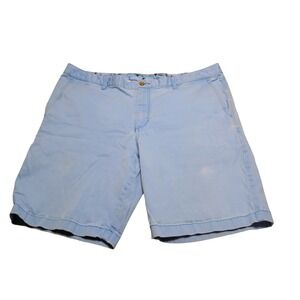 Tommy Bahama Mens‎ Boracay Shorts Light Blue Size 40 Cotton Tencel Blend Chino
